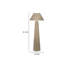 Lampe d'appoint Teny, abat-jour fuselé, base en jute brun 61 po