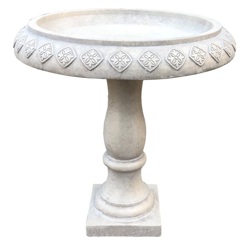 Concrete Birdbath