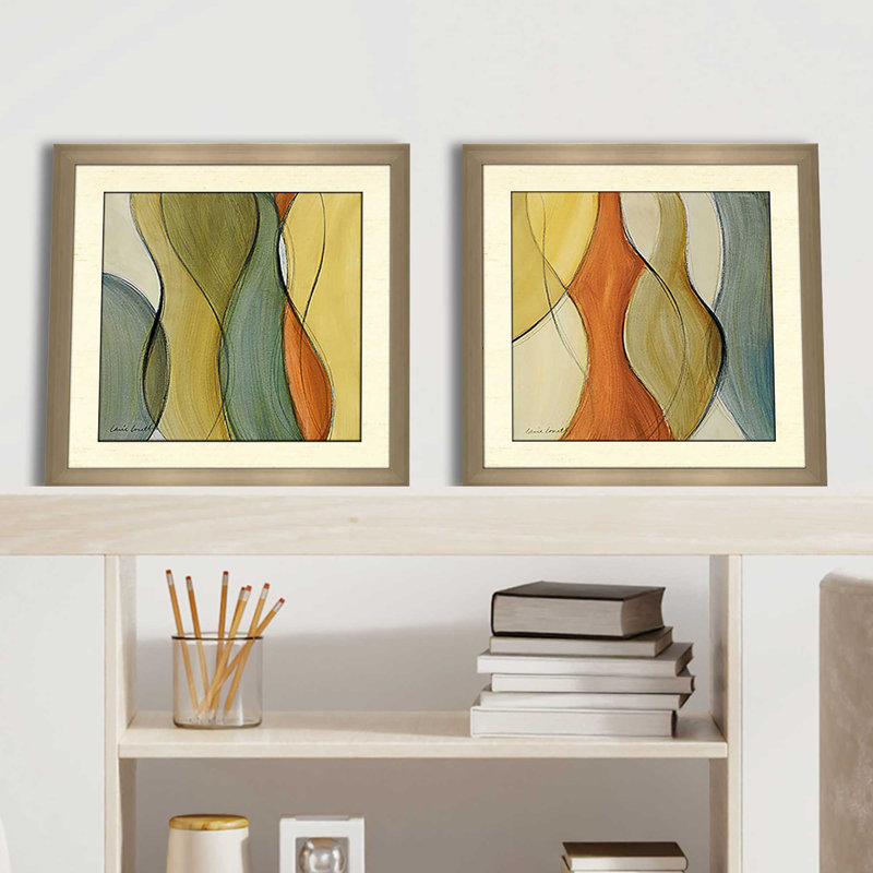 «Coalescence II», impression sous verre