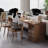 Walnut Rectangular Solid Wood Executive desk with drawers desk-221176336