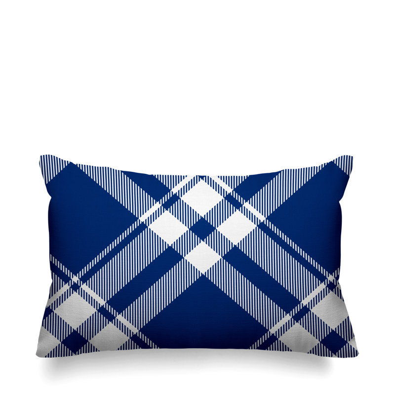 Coussin intérieur / extérieur Brooke, Bleu
