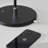 Libra 39" Industrial LED Desk Lamp with Black Finish, Adjustable Head, USB-C Port, and Touch Button Dimming-78046810