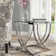 Anjaliyah Glass Top End Table