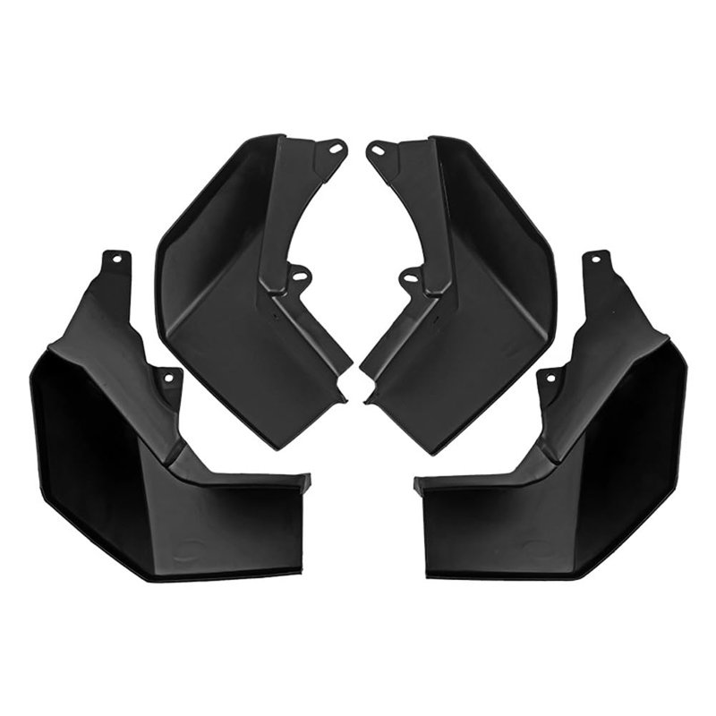 Easy Install Mud Flaps for Land Rover Discovery 2009-2016 – Front & Rear Automotive Splash Guards – Sturdy Mudguard brand Accessories – No Drill Mounting Compatible – Black
