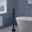 Topcraft Single Handle Floor Mounted Freestanding Tub Faucet with Handheld Shower-73021206