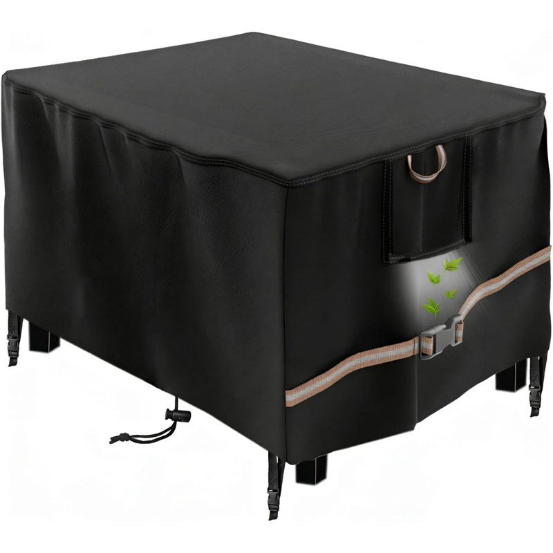 Rectangular Propane Gas Fire Pit Table Cover 52x34x24