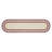 Celebration Jute Oval Table Runner-803110525