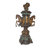 Seven feet tall Bronze, Tiered Outdoor pond Fountain - Size: 46"L x 46"W x 84"H.