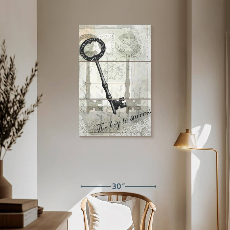 Tergel Key I, 57" H x 36" W