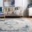 Juliea Distressed Medallion Oriental Power Loom Performance Rug-2118190160