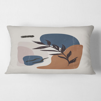 Housse et insert de coussin Botanical Minimalist
