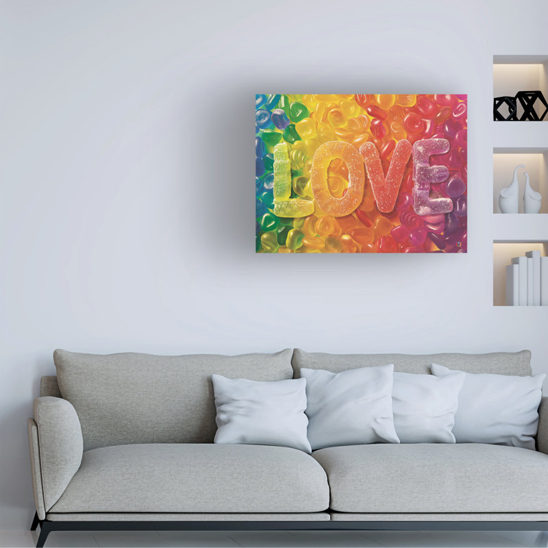 Art sur toile par Michael David, H 14 po x l 19 po