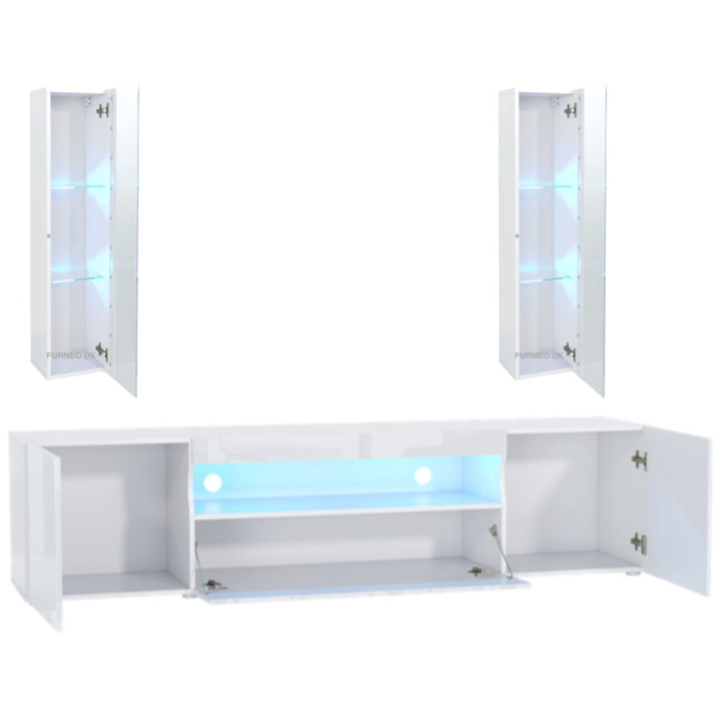 Clifton Unfinished Entertainment Centre for TVs up to 75"
