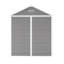Cabane de rangement en polypropylène 6 * 5Ft