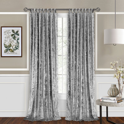 Paire de rideaux semi-transparents Hemphill