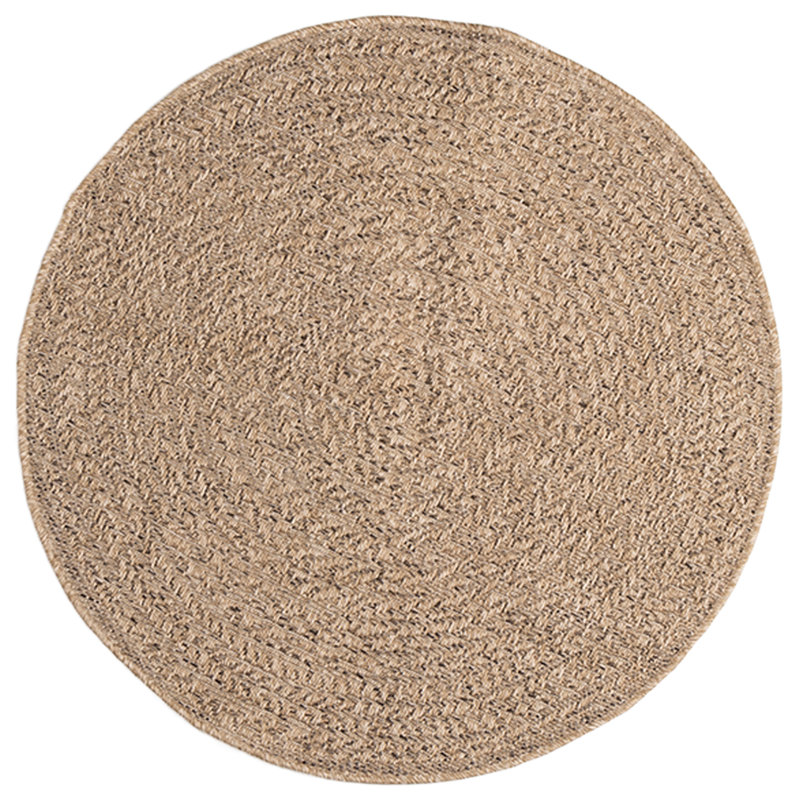 Rug ZIZUR Jute Look Indoor and Outdoor, Round 90cm