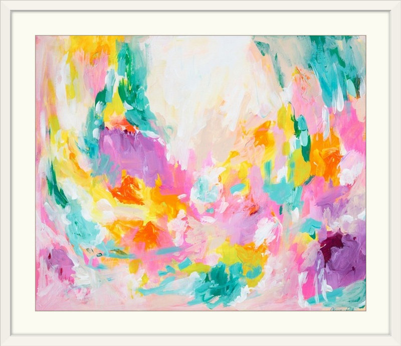 «Delilah» par Fultonham, reproduction d'art, H 20 po x l 24 po x P 1,5 po, Toile