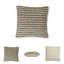 Jaciah Striped Wool Blend Reversible Throw Pillow
