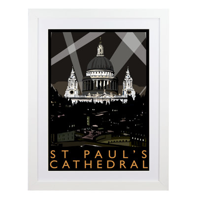 'St Pauls Cathedral 2' by Richard O'Neil - Print