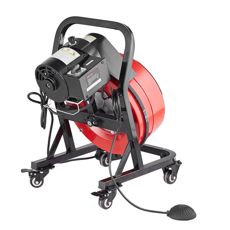 Drain Cleaner Machine 50FT X 1/2 Inch
