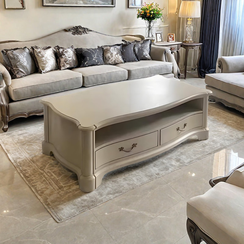 Table basse luxueuse de style américain