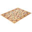 Tapis ivoire / rouge noué à la main de conception unique 8 pi 1 po x 10 pi 3 po Keenan