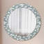 Huldar Glass Flat Wall Mirror