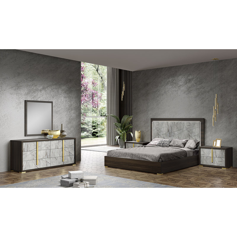 Miroir Pjeter en gris