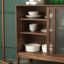 Buffet Simplicity avec portes en verre