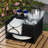 12" X 11" Rattan Tabletop Serveware And Condiment Organizer And Caddy (Black)