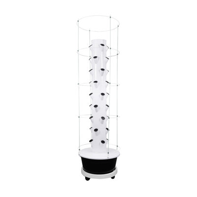 9-Layer 36-Hole Hydroponic Indoor Vertical Garden Kit With Climbing Trellis