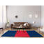 Tapis à rayures bleu marine/rouge-48802147