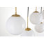 Luminaire suspendu en forme de globe à cinq lumières pour îlot de cuisine avec détails en verre Snead-889669888-860234481-860234482
