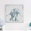 «Baby Elephant Strut», reproduction sur toile tendue-653470508