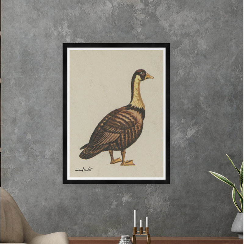 Standing Goose Print