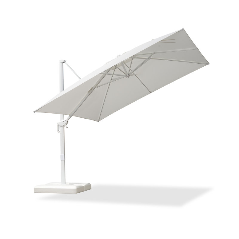 304cm Cantilever Parasol, White