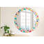 Huldar Glass Flat Wall Mirror