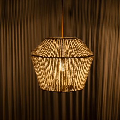 Powderly 1 - Light Lantern Geometric Pendant