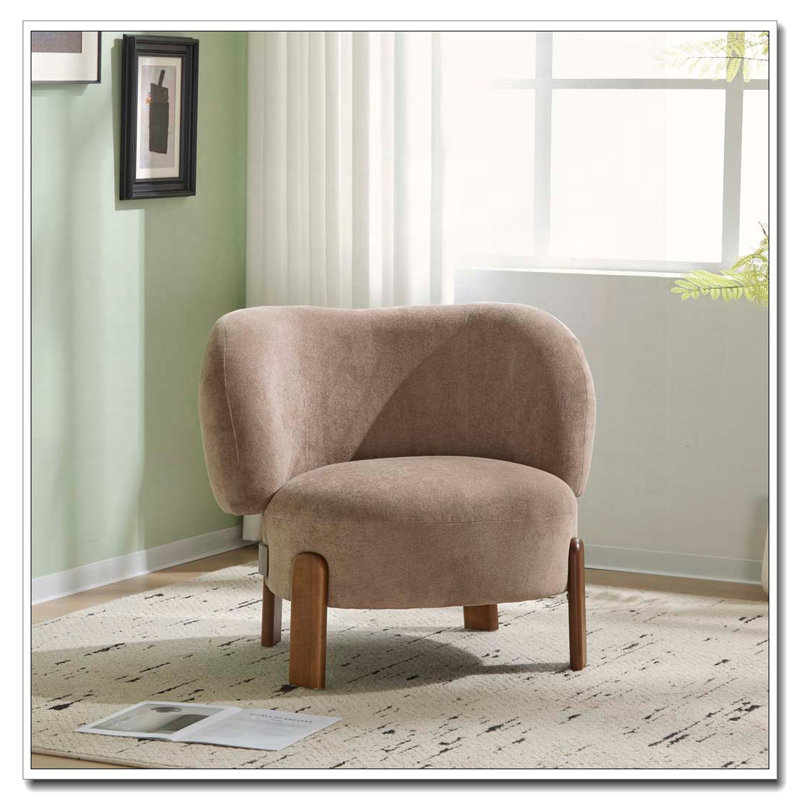 Fauteuil à oreilles, Light Brown