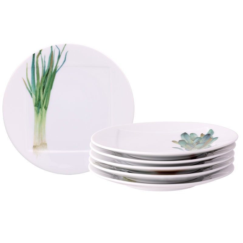 Ensemble de 6 assiettes à hors-d'œuvre de 6 po Noritake Kyoka Shunsai