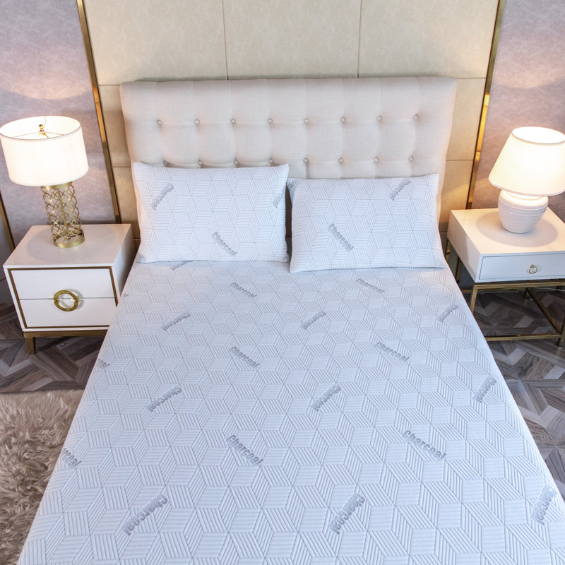 Hedgerley Waterproof Fitted Mattress Protector Mattress Protector Case Pack, Queen