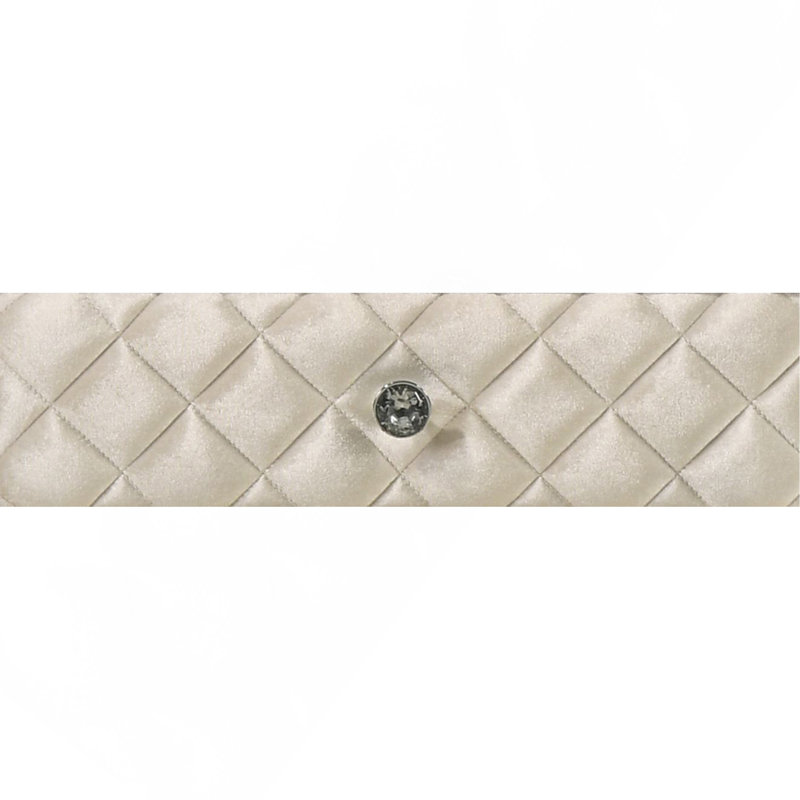 Lucienne Beige Velvet Nightstand