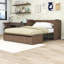 Grand lit escamotable avec station de charge USB et tiroirs-1146753915