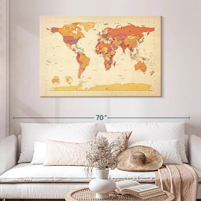 Political Map Of The World I