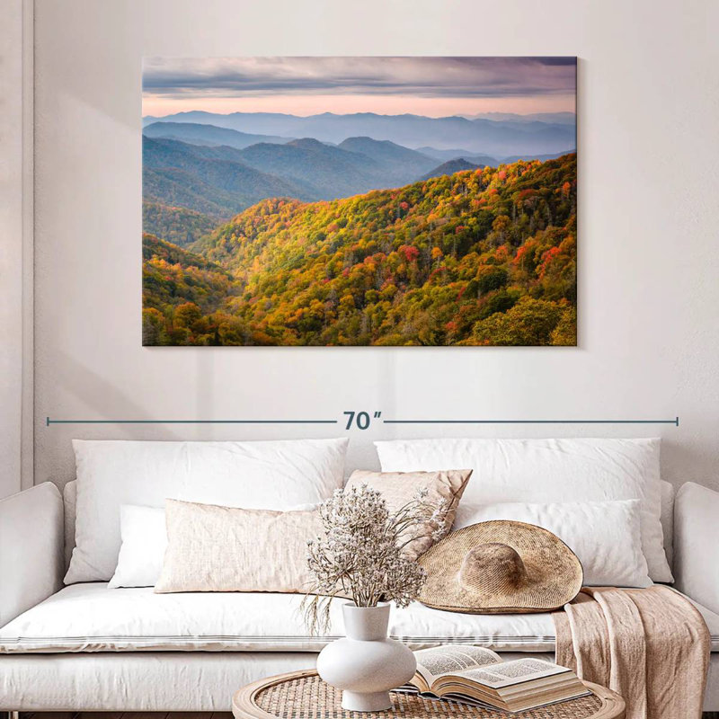 Forêt du parc national du Tennessee, H 32 po x l 48 po