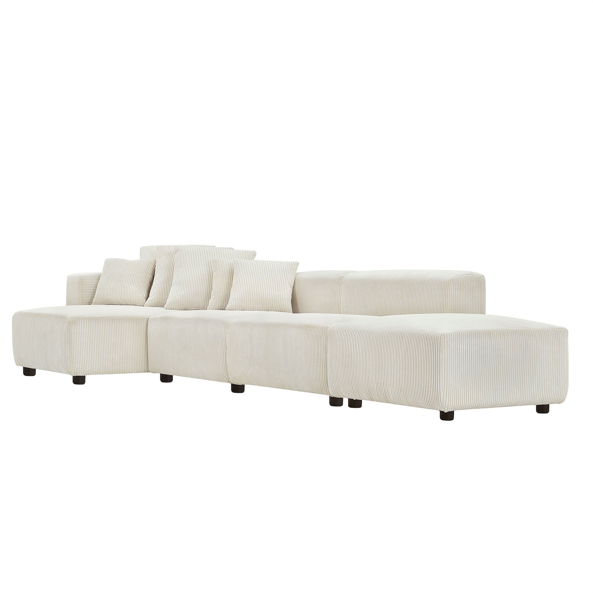 Latitude Run® Modular Sofal Shape Sectional Sofa Couch Wayfair 0829