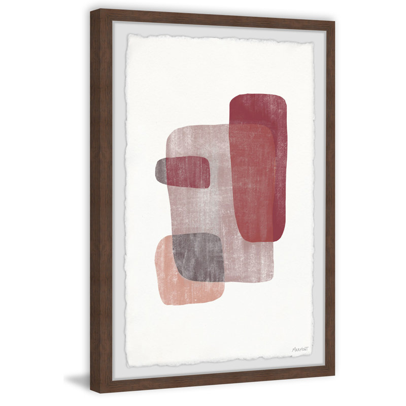 Darker Bricks - Single Picture Frame Painting, 91 cm H x 61 cm W