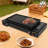 2 Burner Camping Stove With Baking Tray&Portable Case