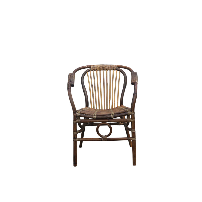 Padmini Patio Dining Side Chair with Cushion