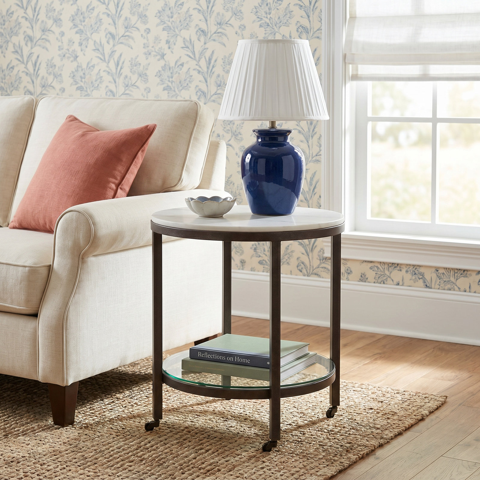 Whitman Marble End Table